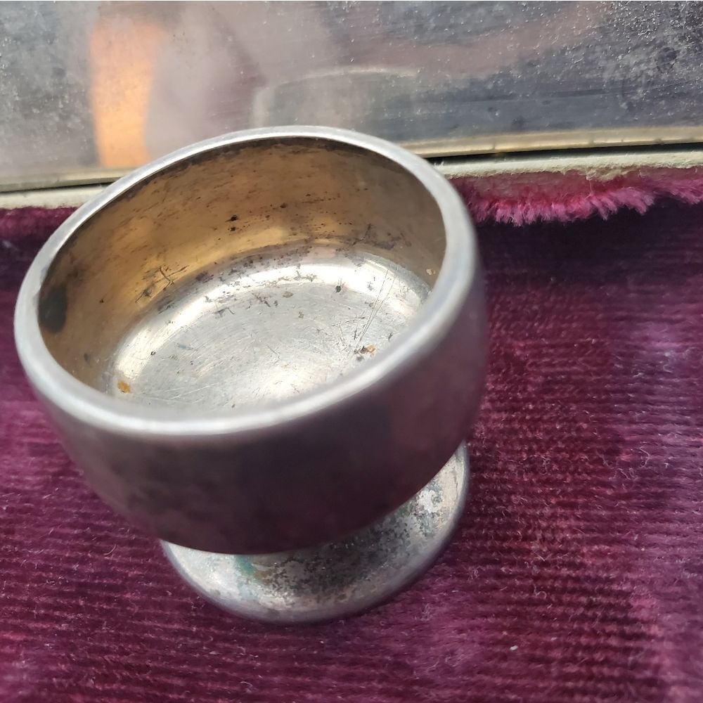 Sterling chalice cup antique mini cup communion trinkets etc‎ - Picture 2 of 3
